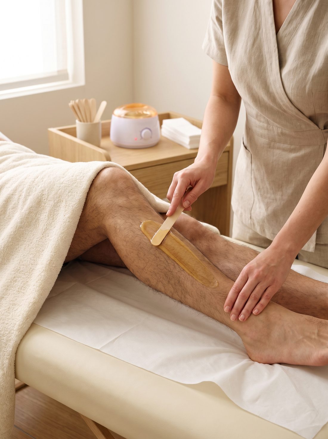Gents waxing at V SPA Labrador
