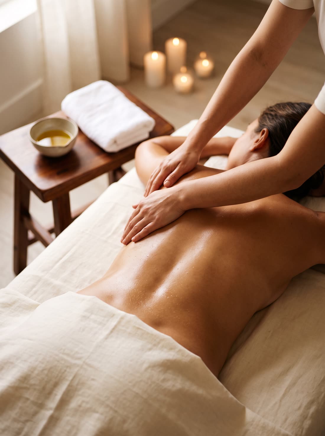 Relax and Restore massage at V SPA
